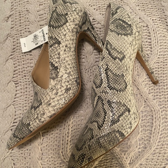 Express snakeskin pumps - Picture 2 of 4